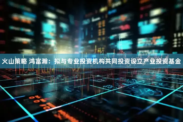 火山策略 鸿富瀚：拟与专业投资机构共同投资设立产业投资基金