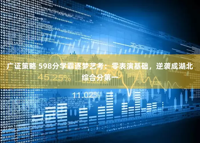 广证策略 598分学霸逐梦艺考：零表演基础，逆袭成湖北综合分第一